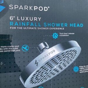 SparkPod 6” luxury shower head